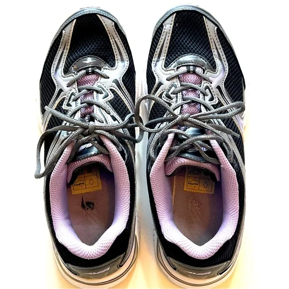 Avia Women's AVI-ENDEAVOR Running Shoes Black Iron Grey and Lavender Size 9 - Picture 5 of 7